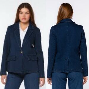 Velvet Heart Beni Denim Blazer Women’s Size Small